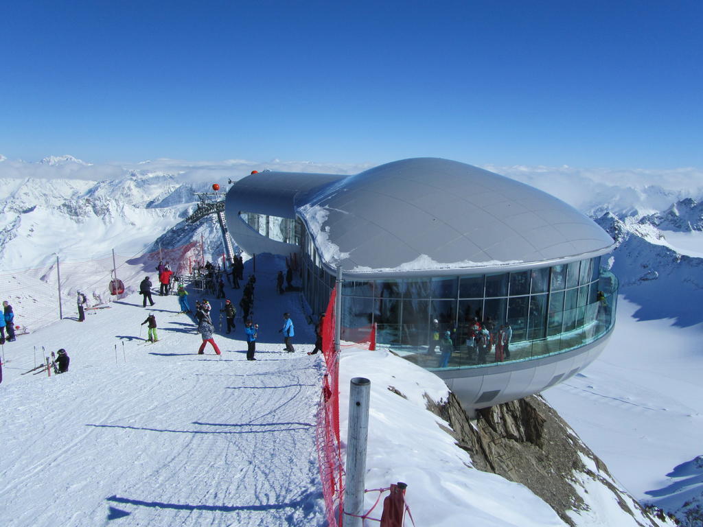 Ferienwohnung Haus Andrea St. Leonhard im Pitztal Exterior foto